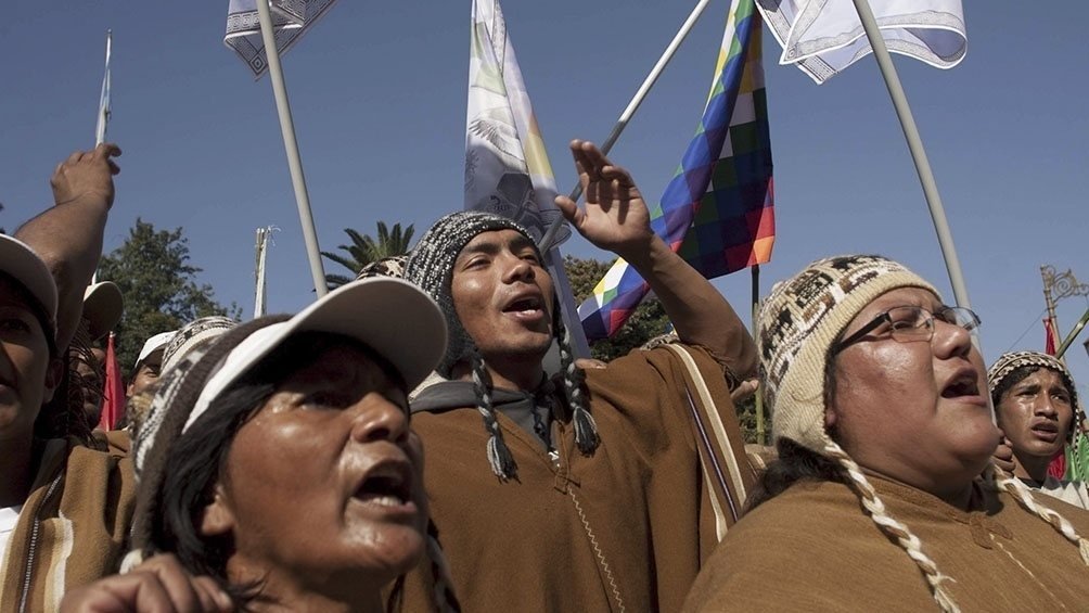 La reivindicación de la lengua El primer la lengua indígena en Argentina Argentina