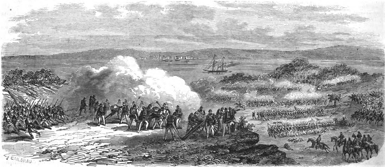 El la Bandera en la Batalla de Yatay Argentina