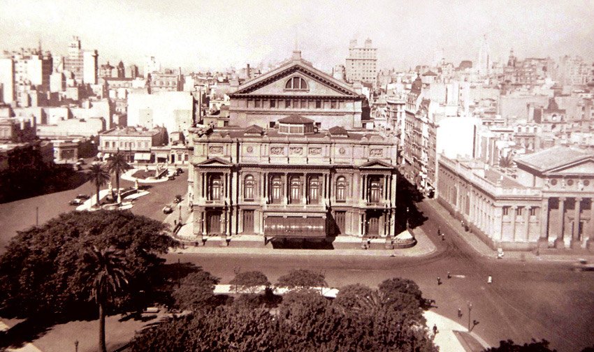 El nacimiento del Teatro Colón de 1908 Argentina