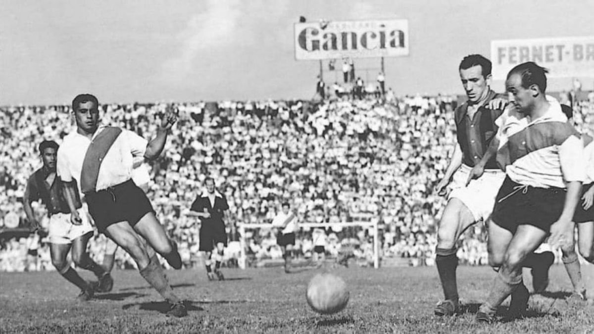 El primer partido de fútbol argentino Argentina