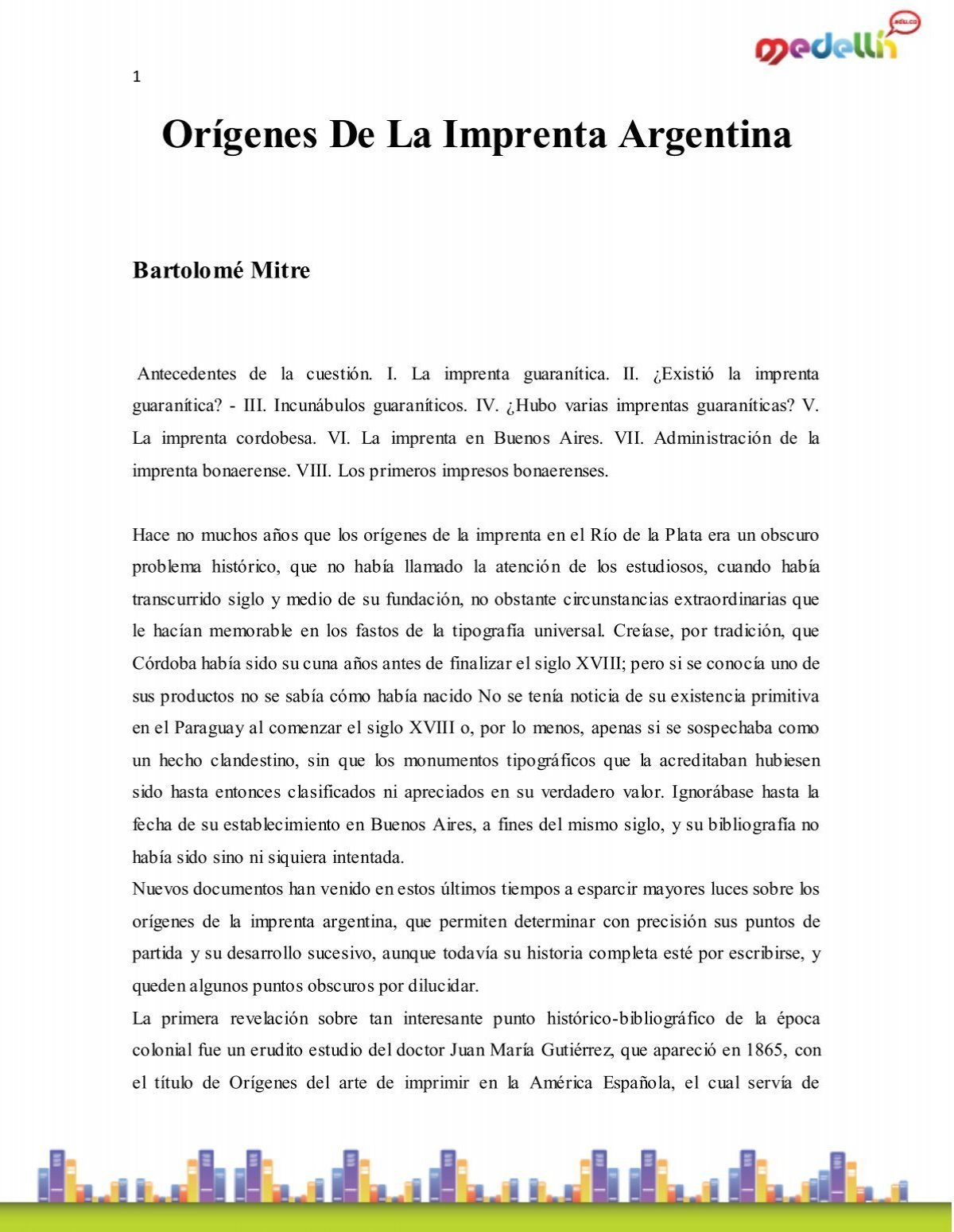 La llegada de la primera imprenta a Buenos Aires 1810 Argentina