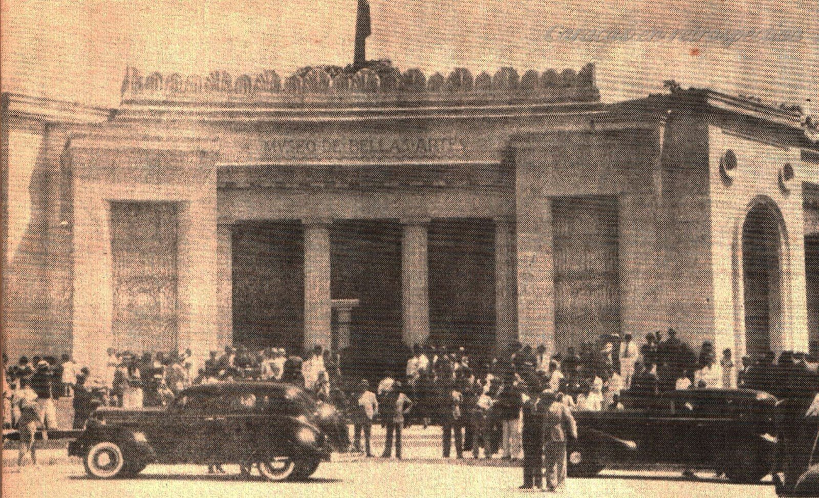 El día que el arte ganó un espacio en la ciencia Inauguración del Museo Nacional de Bellas Artes Argentina
