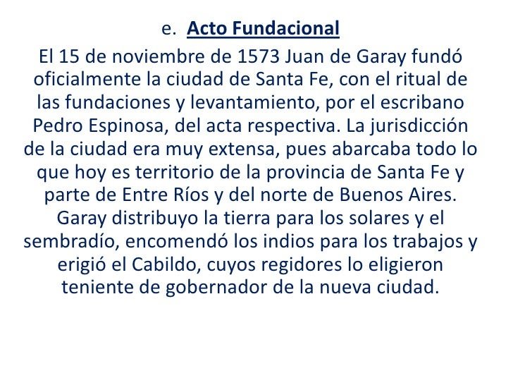 La Fundacción de Santa Fe Un hito en la exploración y colonización Argentina