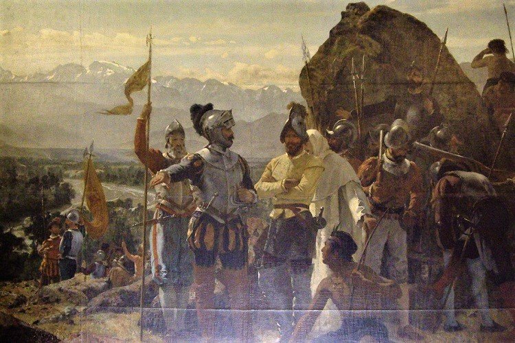 La fundación de la ciudad de Santiago del Estero  de 1553 Argentina