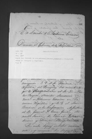 El Tratado de Paz y Amistad de 1853 Argentina