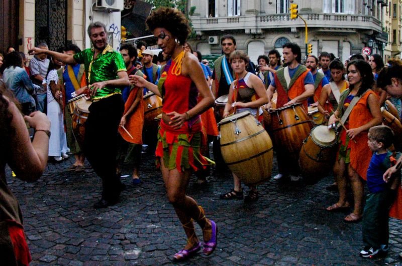 La instauración del l Candombe en Argentina Argentina