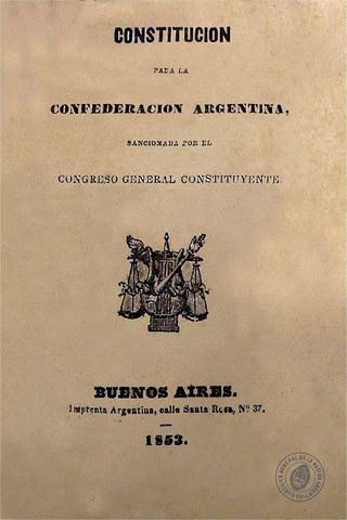 La Primera Convención Nacional de 1852 Semillas de la Constitución Argentina