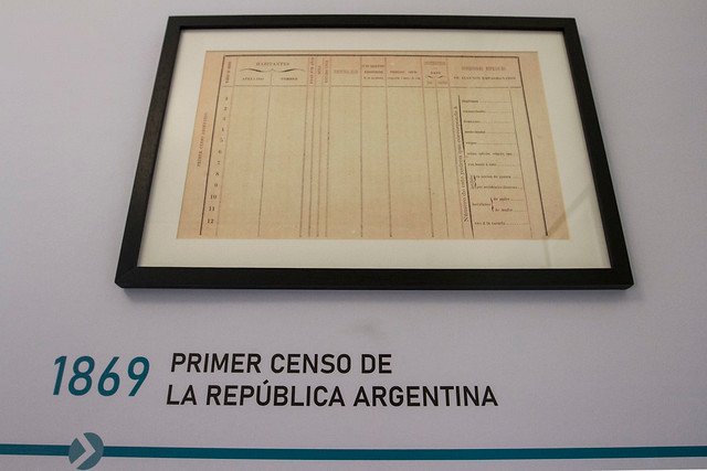 El Primer Censo Nacional de Población en Argentina Argentina