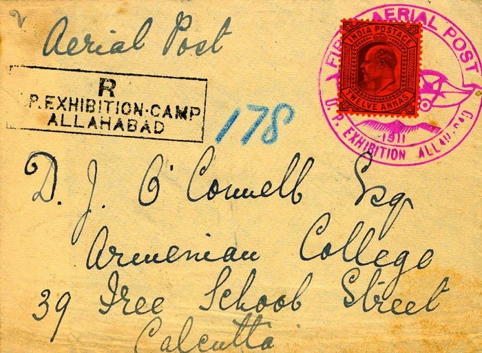 El primer uso del correo aéreo en Argentina Argentina