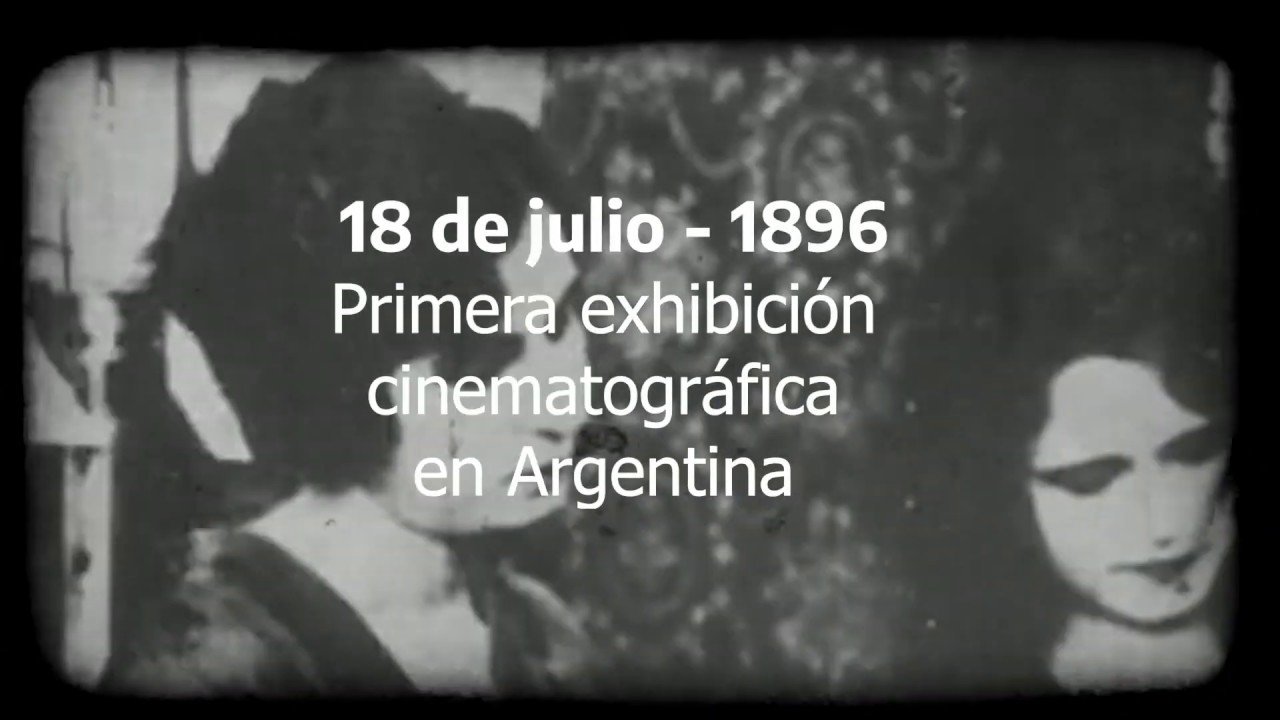 La primera proyección de cine en Argentina Argentina