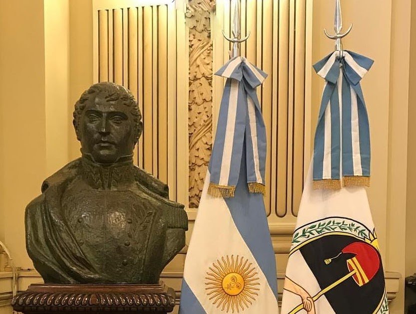 El nacimiento de la Bandera de la Libertad Civil Argentina
