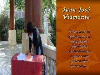 El nacimiento de un líder el legado de Juan José Viamonte Argentina