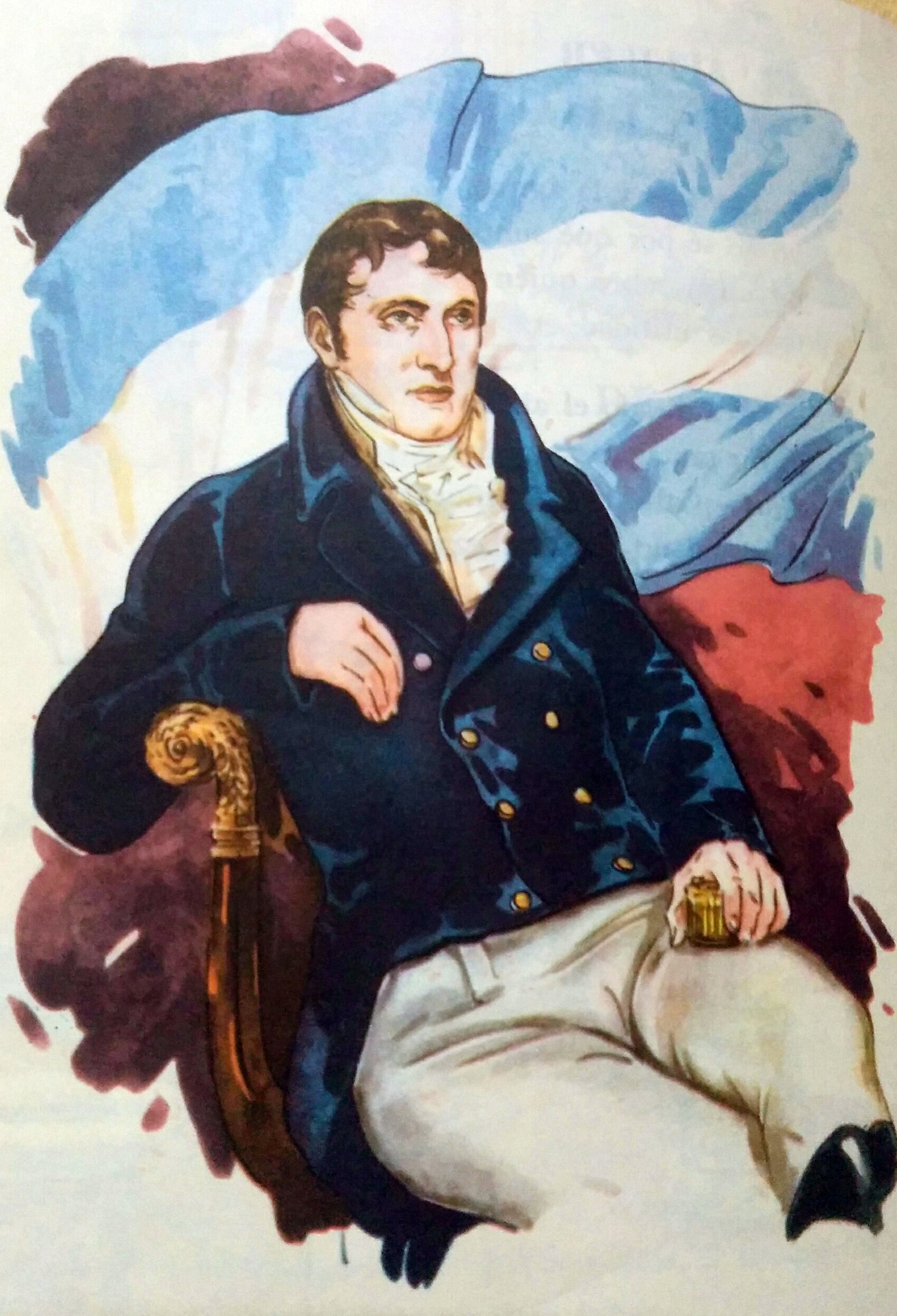 El nacimiento de la Bandera Nacional La figura de Manuel Belgrano Argentina