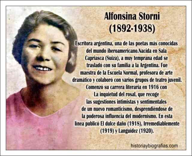 El l poeta Celebrando a Alfonsina Storni Argentina
