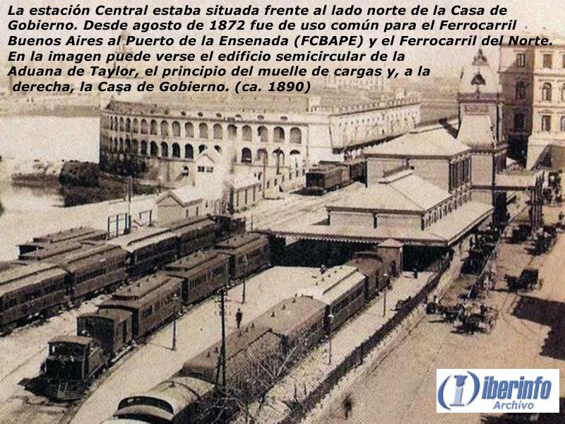 La llegada del primer ferrocarril a Buenos Aires Argentina