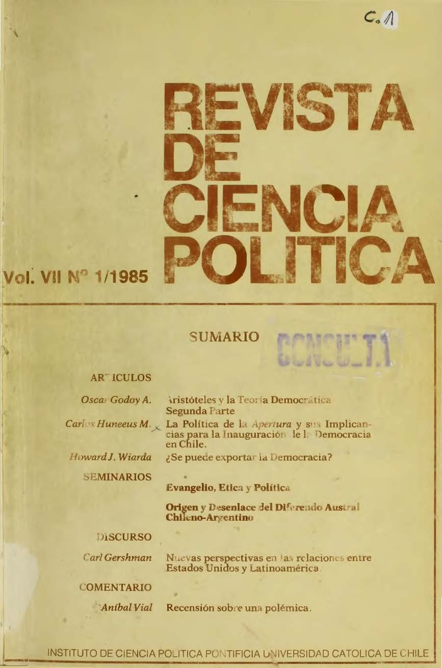 El Tratado de Paz y Amistad de 1853 Argentina