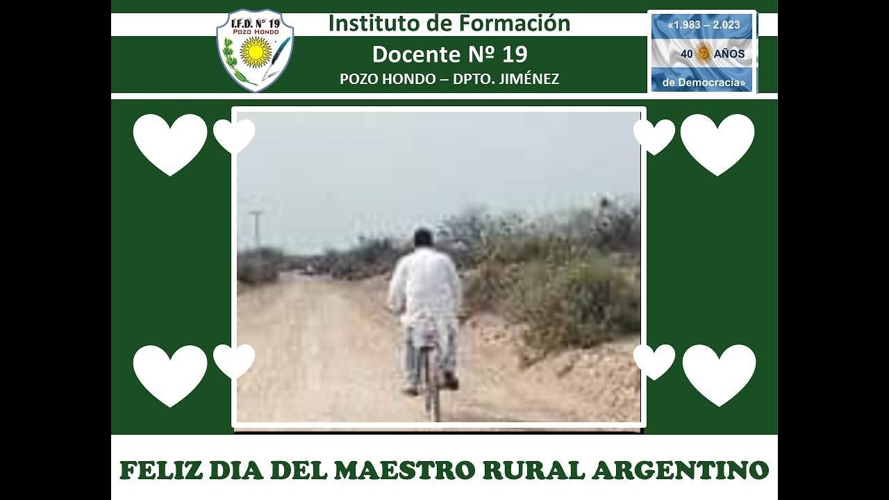 El día en que nació el primer maestro rural de Argentina Argentina