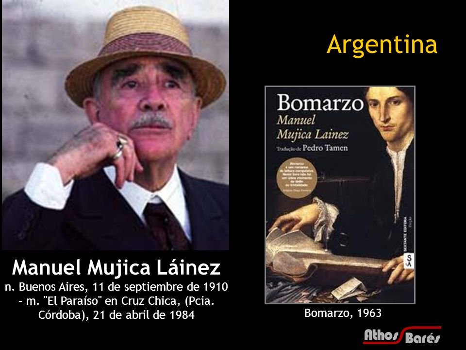 El l Escritor Argentino Celebrando a Manuel Mujica Lainez Argentina