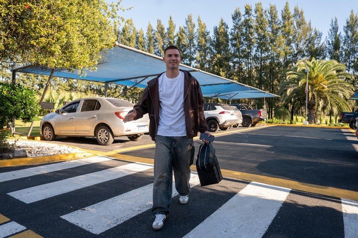 Franco Mastantuono se sumó a la Selección Argentina.