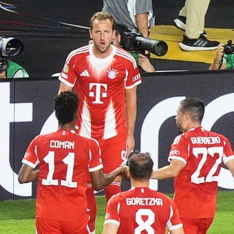 Harry Kane, implacable, apareció para Bayern Múnich y le metió un gol de goleador a Boca