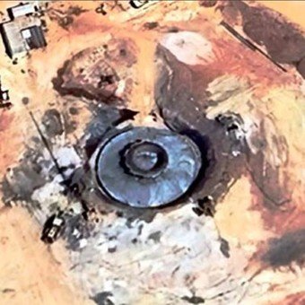 Creen haber descubierto un OVNI estrellado en medio del Sahara 