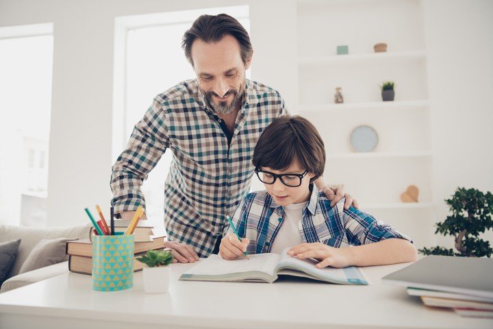 El cerebro masculino tiene también su propio "modo papá". Foto: ilustración Shutterstock