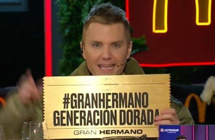 Santiago del Moro anunció "Gran Hermano: Generación Dorada". Captura TV.
