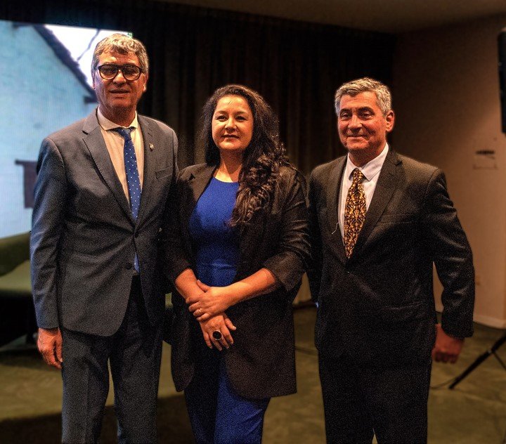 Un homenaje conjunto a Tomás Eloy Martínez y Manuel Belgrano en la Casa de Tucumán en Buenos Aires. Foto: gentileza.