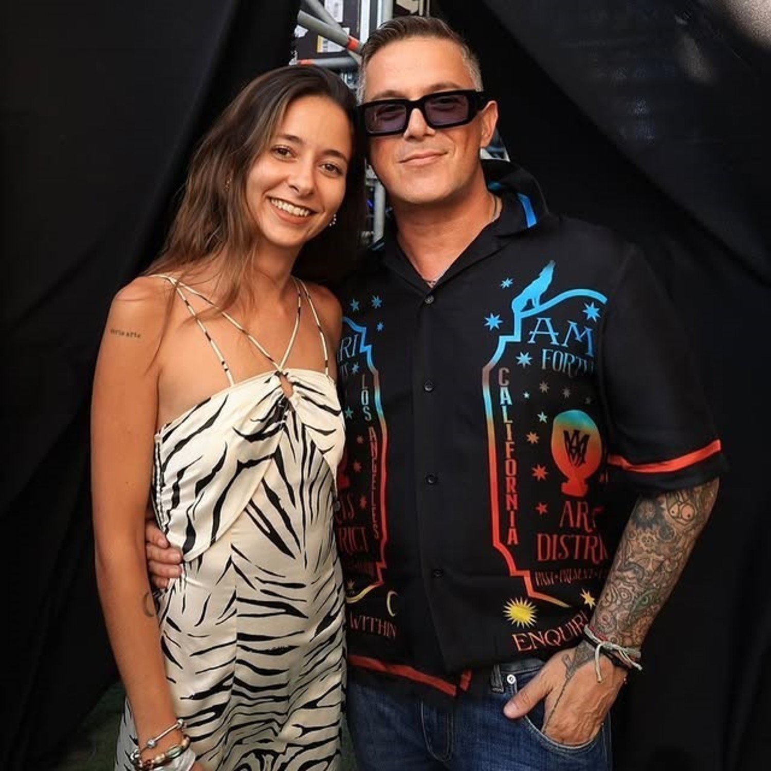 Ivet Playà con Alejandro Sanz. Foto: Instagram.