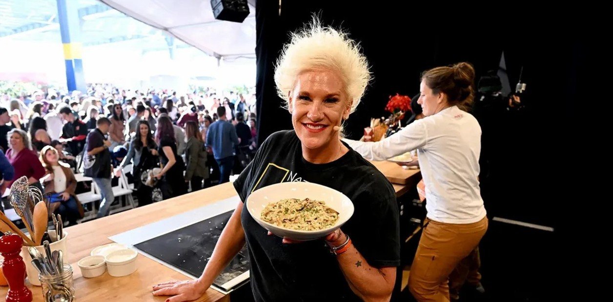 No se confirmó la causa de muerte de Anne Burrell: la policía comenzó una investigaci´+on. Foto: Dave Kotinsky/Getty Images.