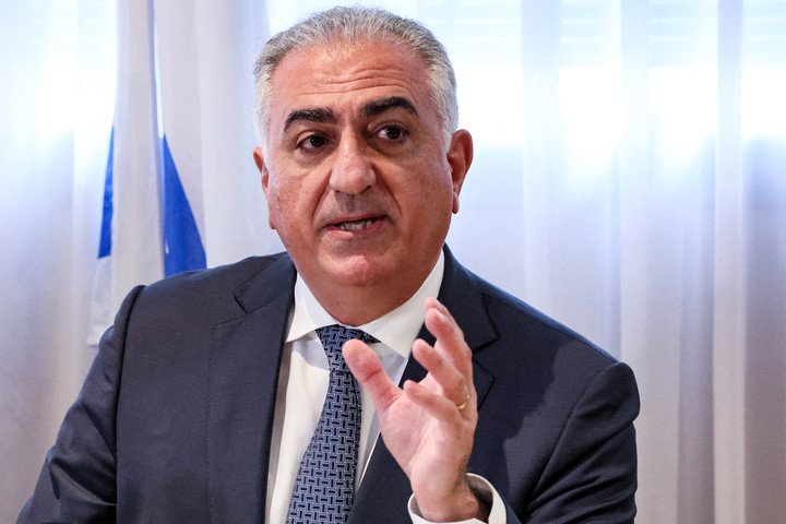 Reza Pahlavi, hijo del último sha de Persia. Foto: AFP