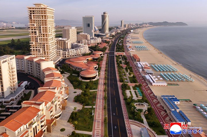 El resort de Wonsan. Foto: EFE