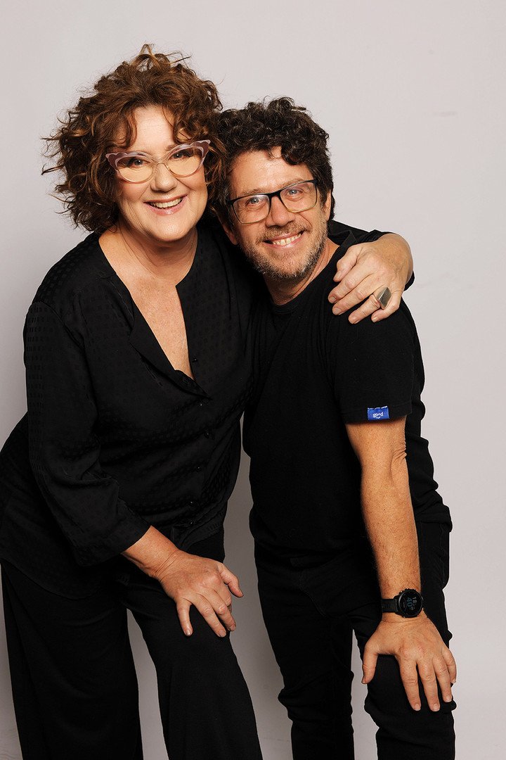 Llinás y Peto, la dupla directiva de la obra que va de jueves a domingo en el teatro Premier.