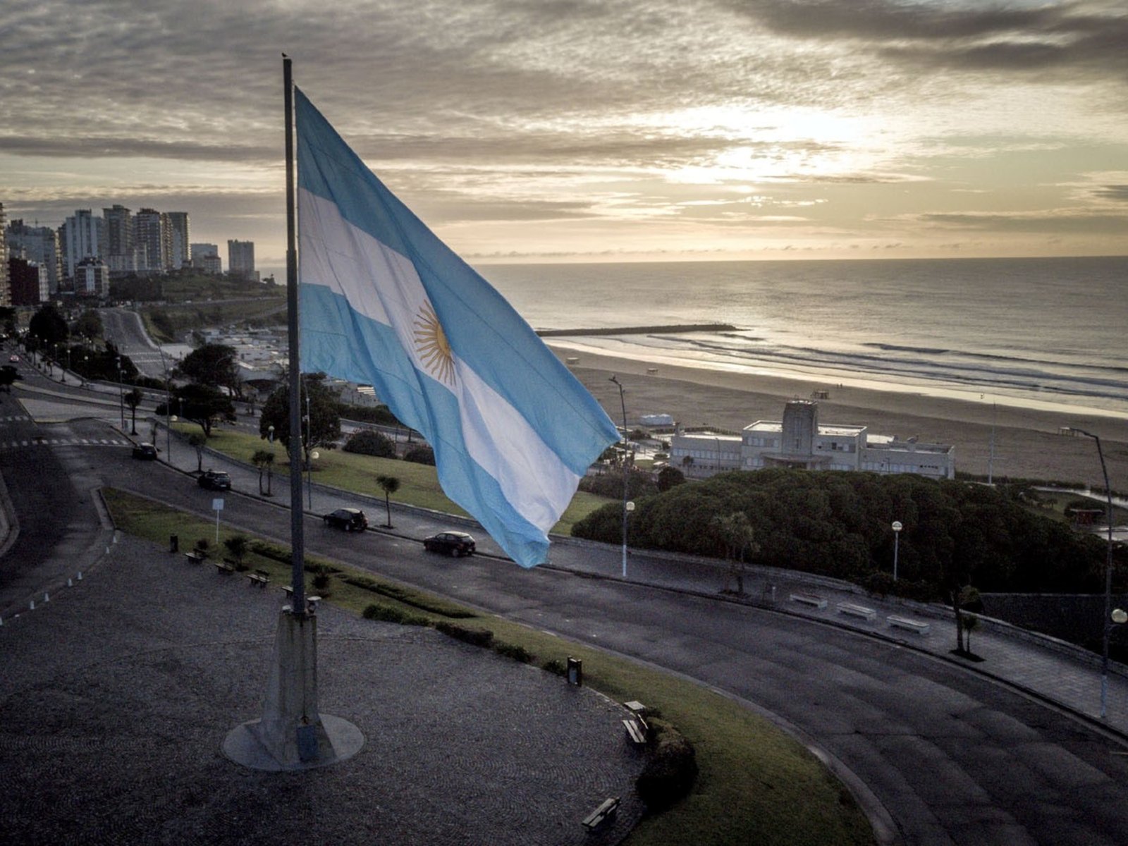 La Bandera Nacional Argentina es un símbolo patrio. 