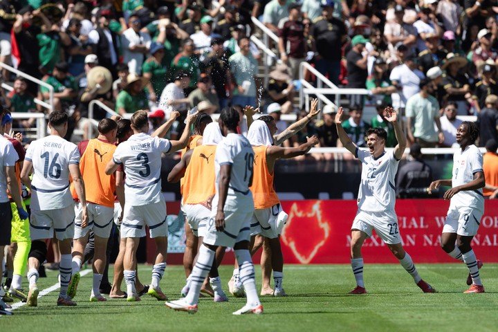 Suiza le ganó a México. EFE/ Carlos Ramírez