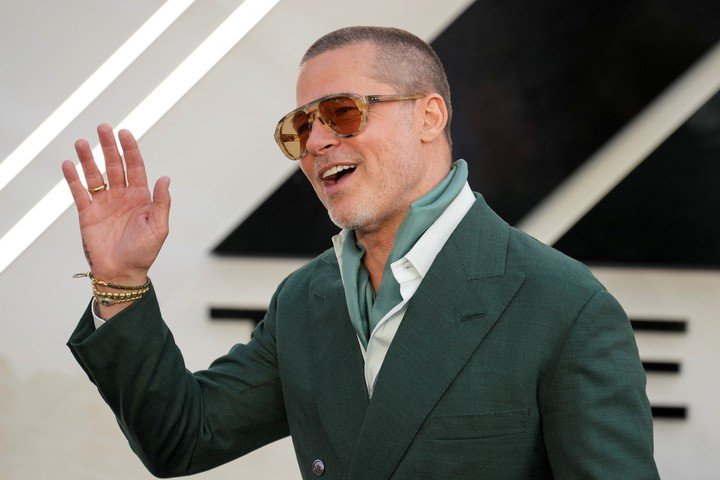 Brad Pitt tiene 61 años. Foto: REUTER