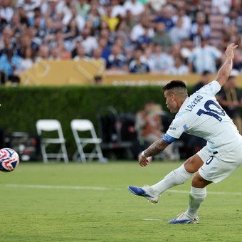 Lautaro Martínez salió al rescate de un Inter deslucido, que empató con Monterrey y puede 'beneficiar' las cuentas de River en el Mundial de Clubes