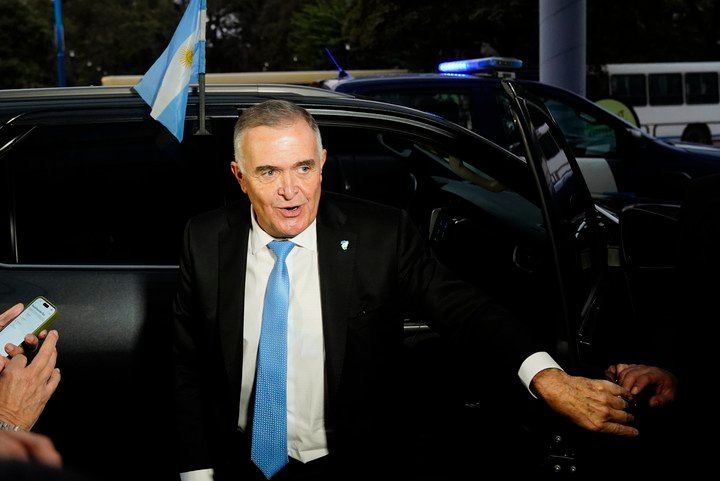 El gobernador de Tucumán, Osvaldo Jaldo. Foto: Emmanuel Fernández 