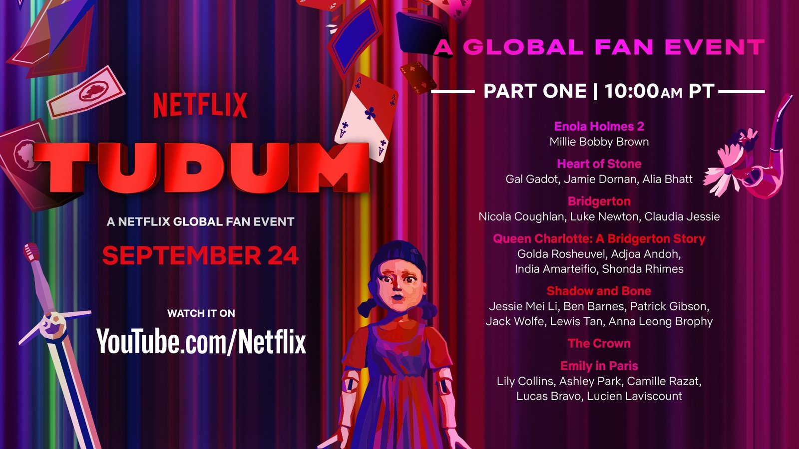 Everything unveiled at Netflix: Tudum