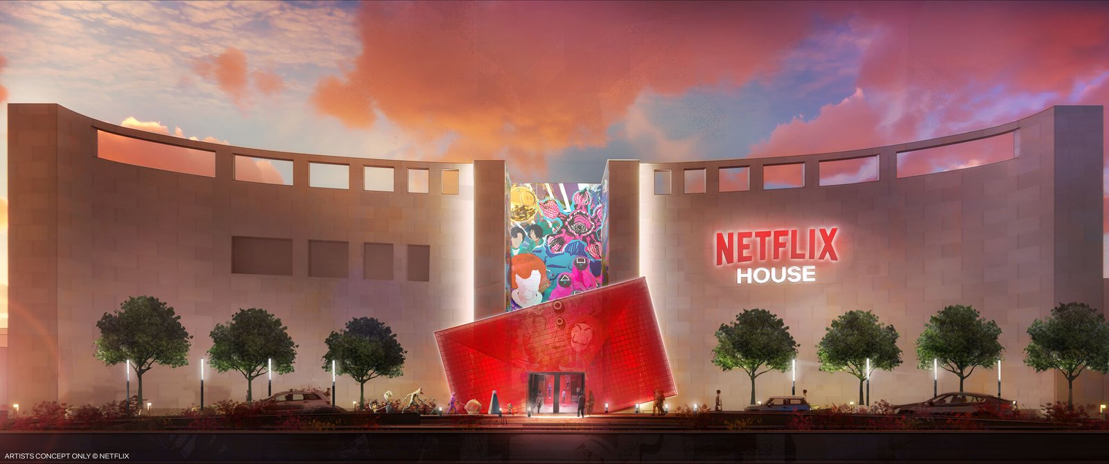 The first two Netflix Houses will finally open in late 2025