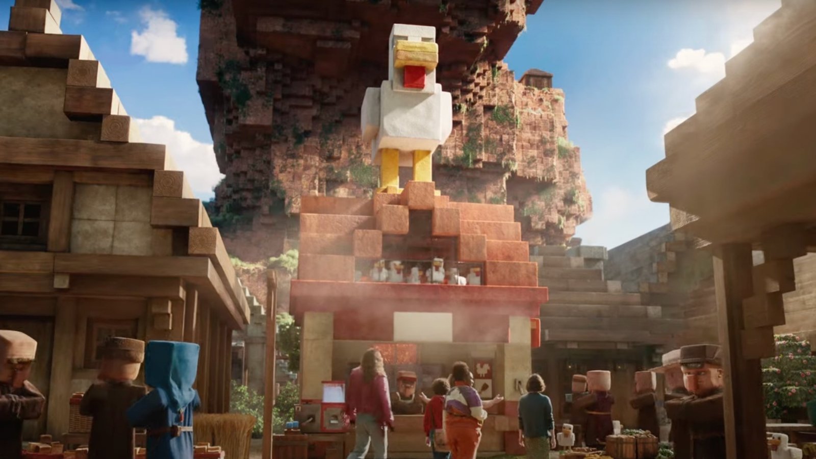The Chicken Jockey is coming to streaming: Every way to watch A Minecraft Movie at home