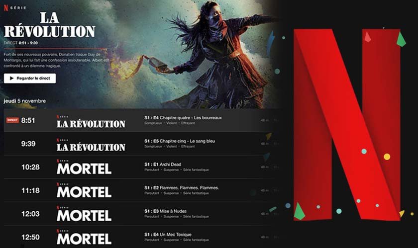 Netflix signs deal to host live TV channels in France