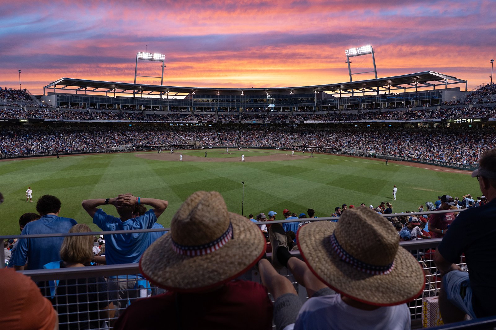 Why there's a 30-foot, 15K-pound fiberglass tiger circling the Men's College World Series