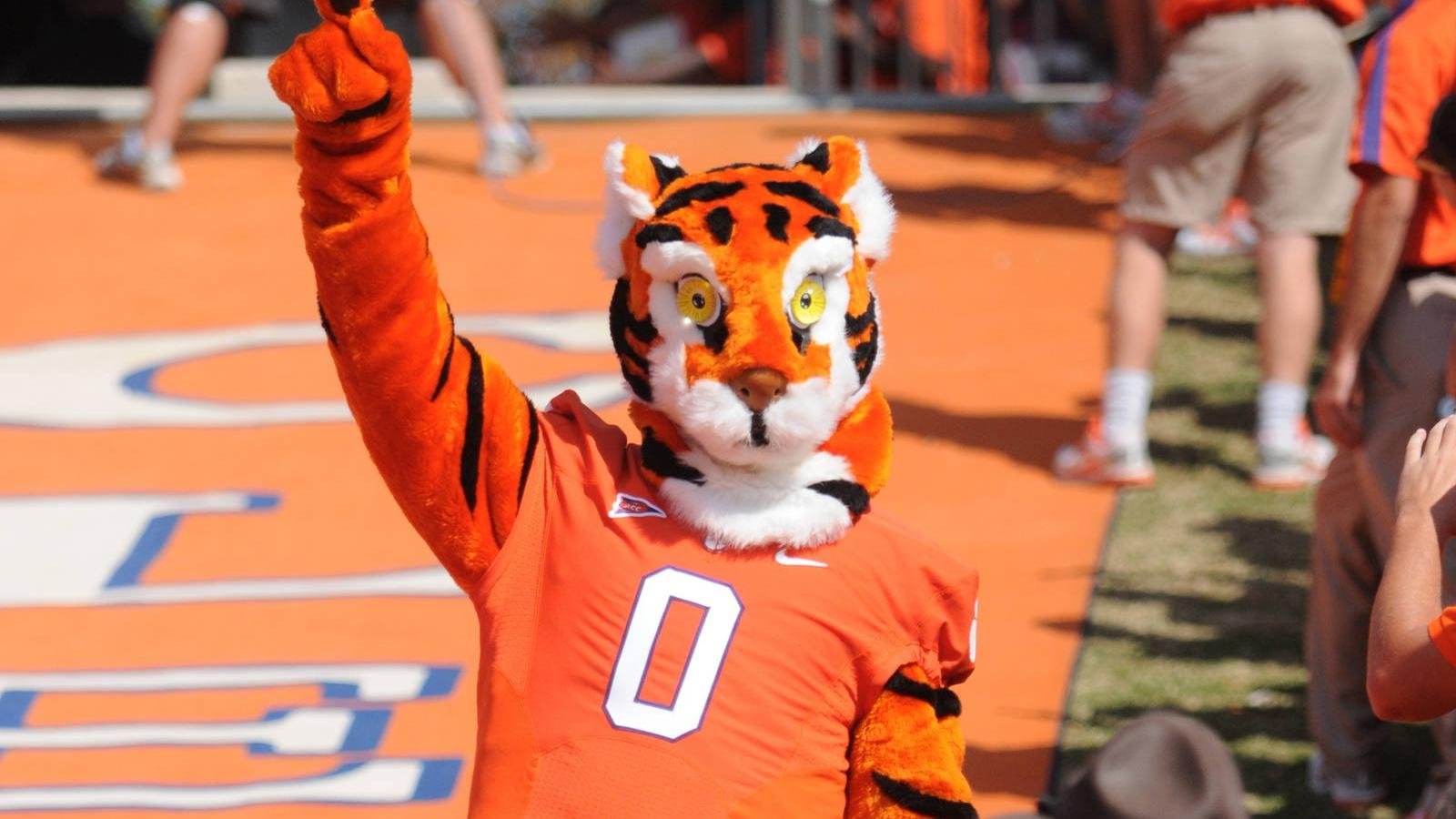 Why there's a 30-foot, 15K-pound fiberglass tiger circling the Men's College World Series