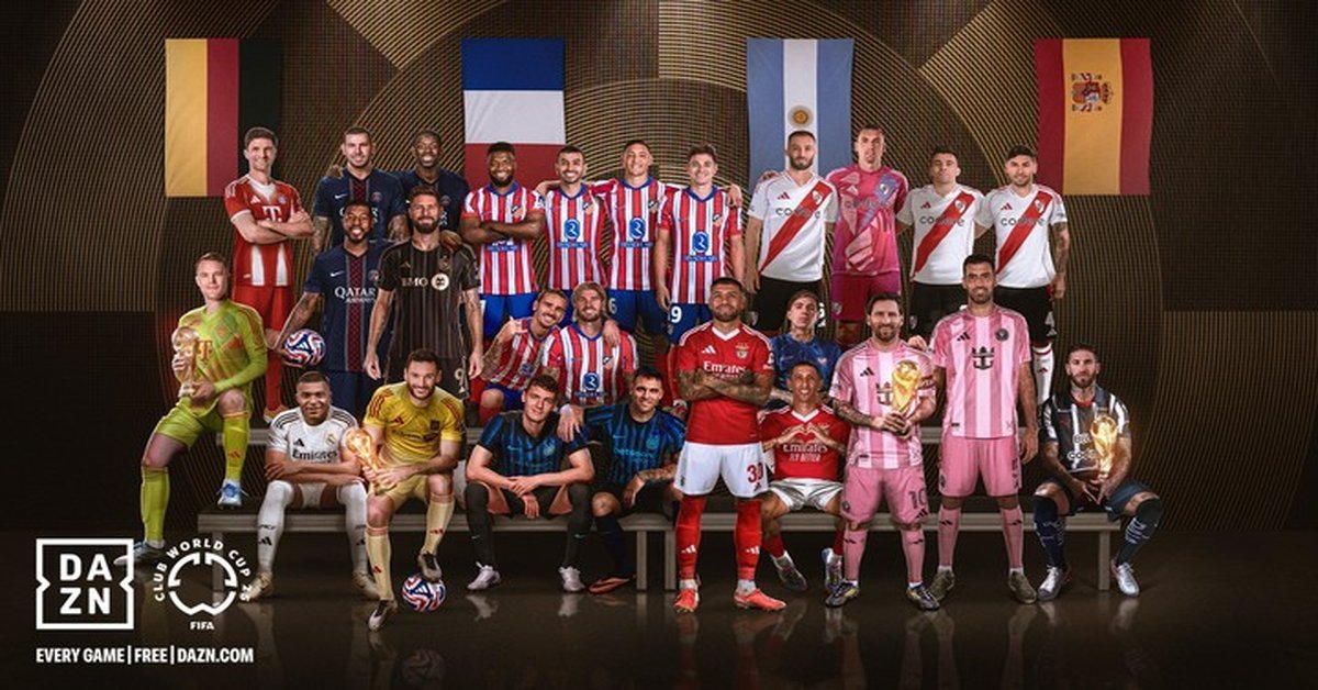 Los campeones de la Copa del Mundo en el Mundial de Clubes 2025.