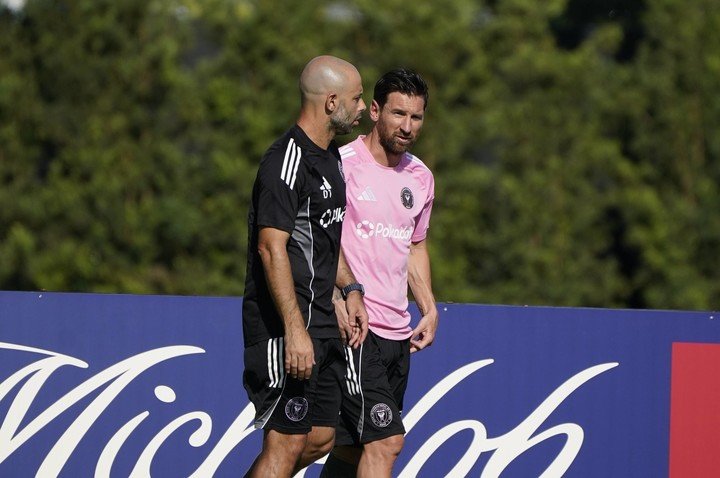 Messi y Masche, líderes en el Inter Miami. Foto: Fernando de la Orden / Enviado Especial.