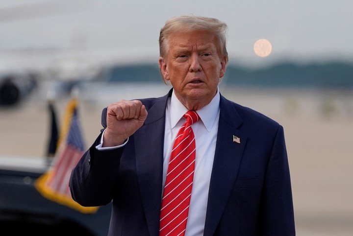 Donald Trump dijo que EE.UU. logró "destruir" las centrales nucleares de Irán. Foto: AP 