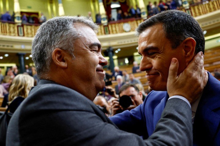 Santos Cerdán, ex secretario de organización del PSOE, involucrado en la trama de corrupción. Foto: REUTERS