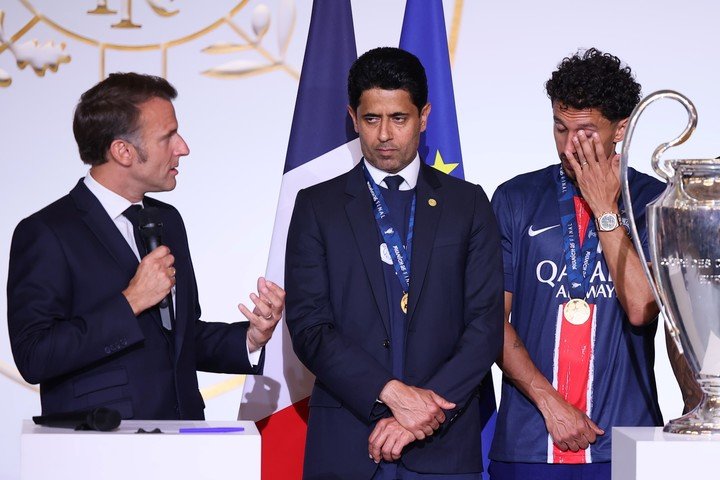 Macron habló sobre los incidentes en Francia. EFE