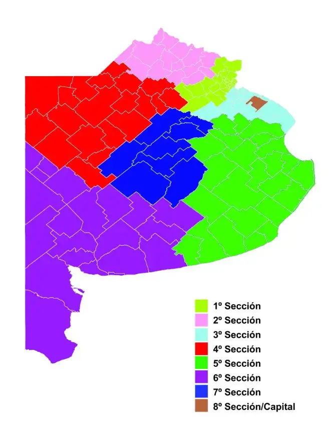 Secciones electorales de la Provincia de Buenos Aires